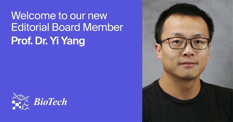 🚨 Exciting News! 🚨

📷 We are thrilled to welcome Prof. Dr. Yi Yang as our #EditorialBoardMember for section #Environmental #Biotechnology! 📷 🙌

Join us in celebrating this fantastic addition to our team! 🙌