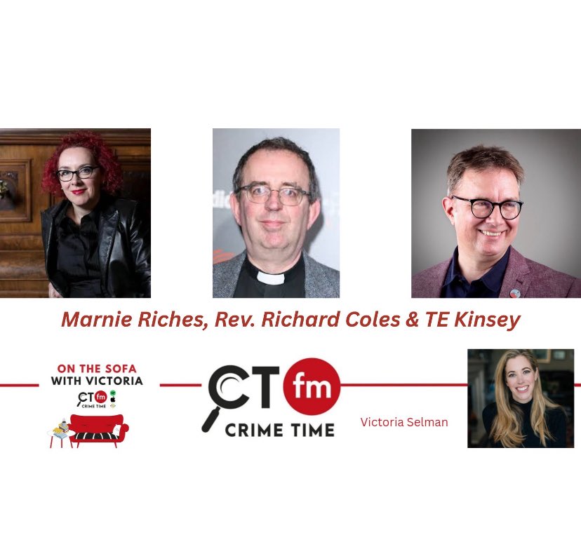 VictoriaSelman's tweet image. 🚨Brand New Episode #OnTheSofaWithVictoria🚨
S8E4: COSY CRIME —Join me as I chat to @RevRichardColes @TEKinsey + @Marnie_Riches —“I wanted to write about likable people doing dislikeable things with a large dose of Anglican passive aggression thrown in”
🎙️pod.fo/e/2f303b