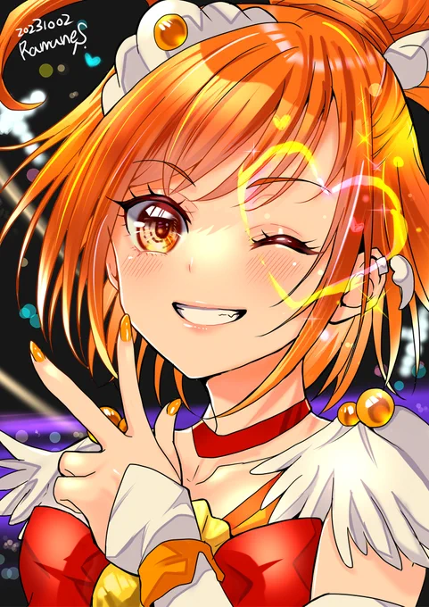 #女の子のウィンクは万病に効く