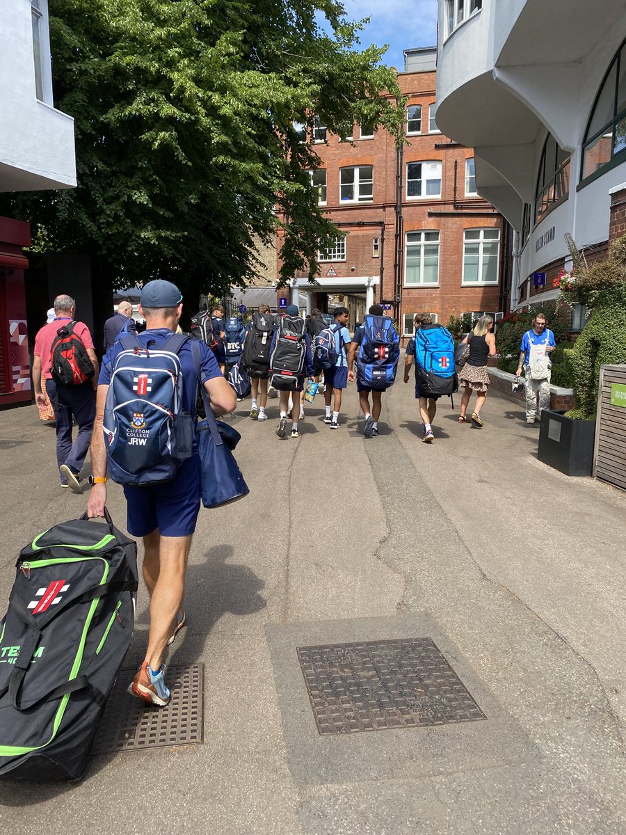 CricketClifton's tweet photo. Not the end to the season we had hoped for as the 1st XI  were beaten yesterday at @HomeOfCricket by an excellent @XIRugby side. A huge thanks to our parents, coaches &amp; ground-staff for all their support of the players during the term 💙 https://t.co/ATnkX8ihpb