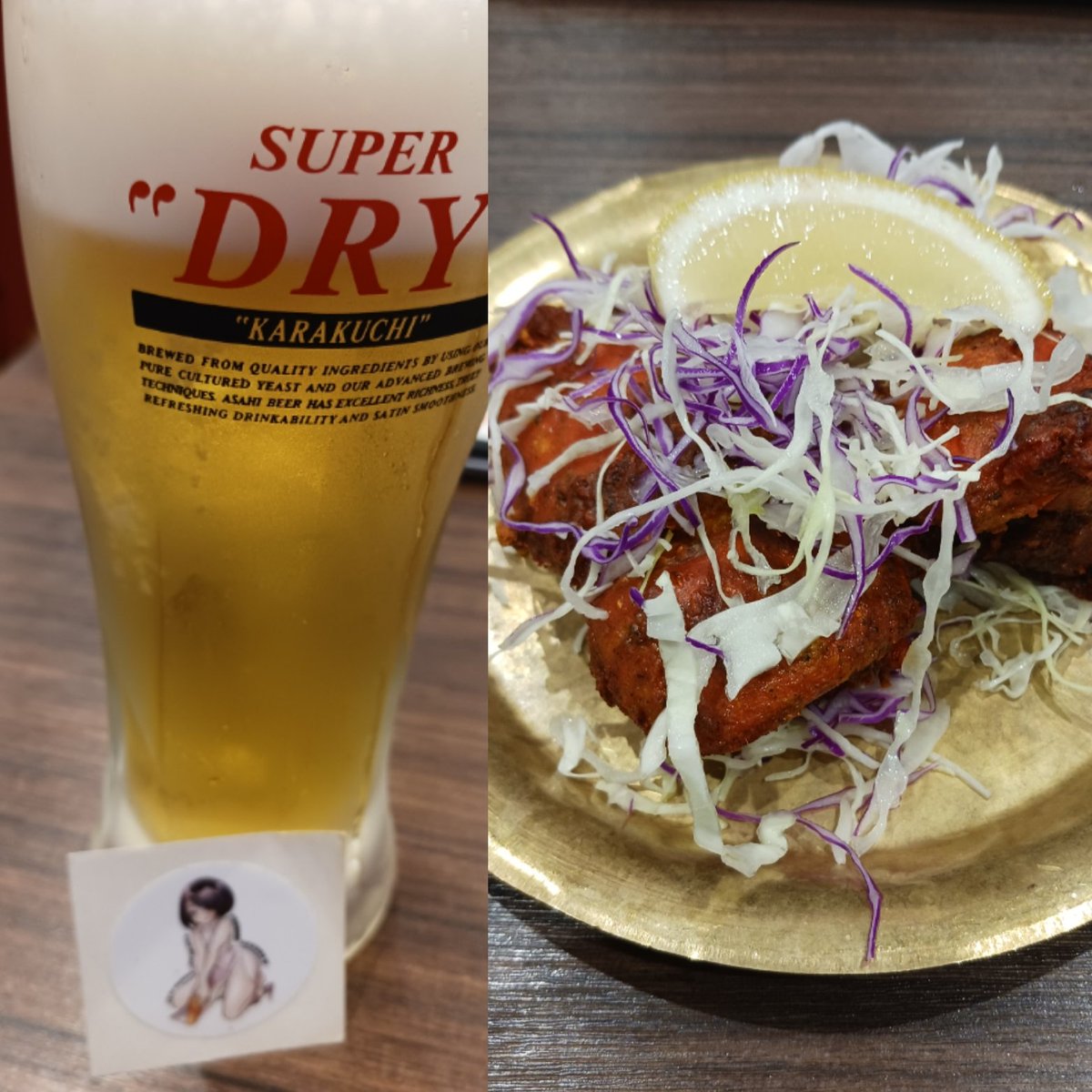 nishimura0519op's tweet photo. #BAJE 🍺チキンデイッカ
ごちそうさま😋 https://t.co/XtV8vMBfLW