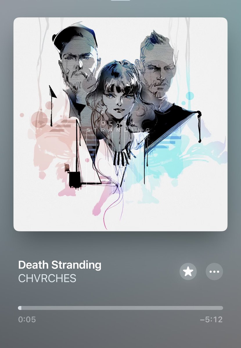 Kojima_Hideo's tweet photo. デススト2にもチャーチスの曲を2曲入れています。デススト1のED曲「DEATH STRANDING」、コロナ禍で発表された僕のお気に入りの曲「NIGHTMARES」。ミュージックプレイヤーでゲーム中に聴けます。彼らは新作を製作中です🙏👍🫶😍🙇🏻🎮🎬 https://t.co/TuS7bCV8nB