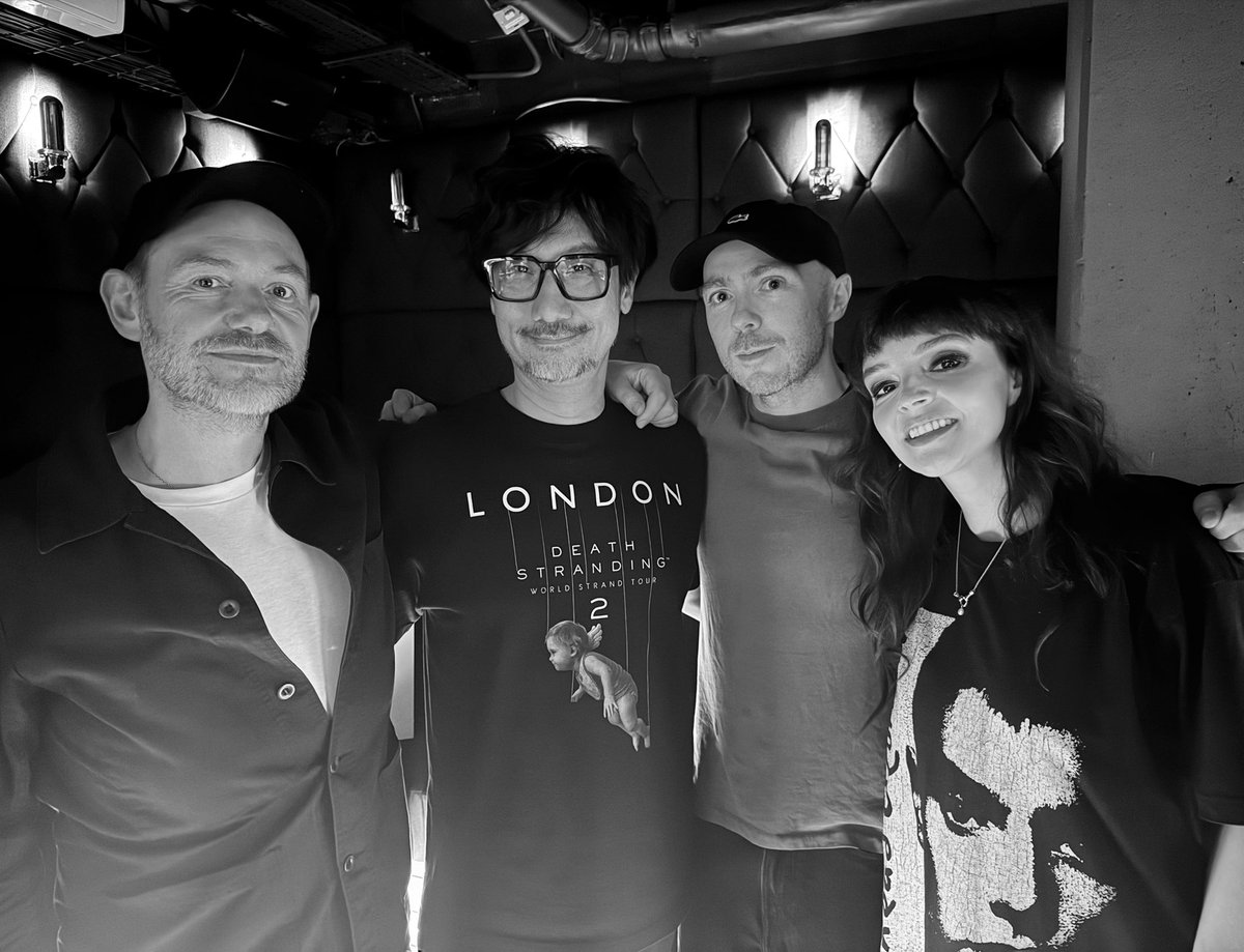 デススト2にもチャーチスの曲を2曲入れています。デススト1のED曲「DEATH STRANDING」、コロナ禍で発表された僕のお気に入りの曲「NIGHTMARES」。ミュージックプレイヤーでゲーム中に聴けます。彼らは新作を製作中です🙏👍🫶😍🙇🏻🎮🎬