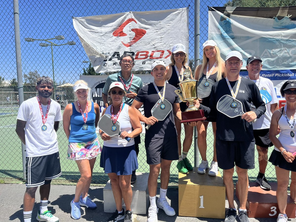 TemeculaPKLBL's tweet photo. Congratulations to all the players that competed in the MY PKLBL Double Trouble tournament on Saturday June 28, 2025 at the Fallbrook Tennis &amp; Pickleball Club. https://t.co/cp7fEbGg8t