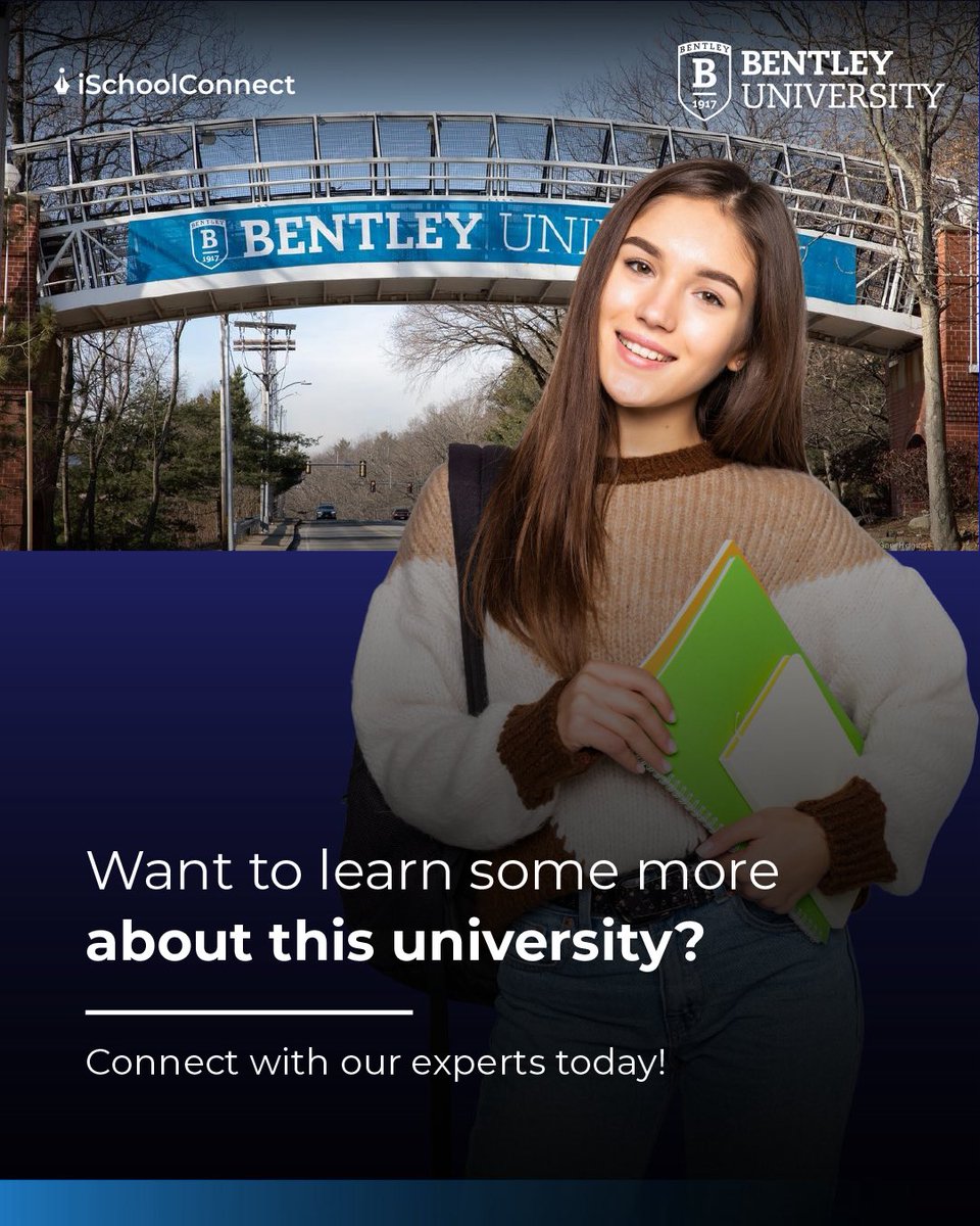 iSchoolConnect (@ischoolconnect) on Twitter photo STEM-designated programs at Bentley:
π MS in Accounting (except Tax)
π Business Analytics
π Finance (Analytics Track)
π UX Design
π STEM MBA
π Want to know more? 
Visit : ischoolconnect.com/pages/lp/bentlβ¦
#StudyAbroad #STEMMBA #GlobalEducation #STEMCourses #GradSchool STEM-designated programs at Bentley:
π MS in Accounting (except Tax)
π Business Analytics
π Finance (Analytics Track)
π UX Design
π STEM MBA
π Want to know more? 
Visit : ischoolconnect.com/pages/lp/bentlβ¦
#StudyAbroad #STEMMBA #GlobalEducation #STEMCourses #GradSchool
