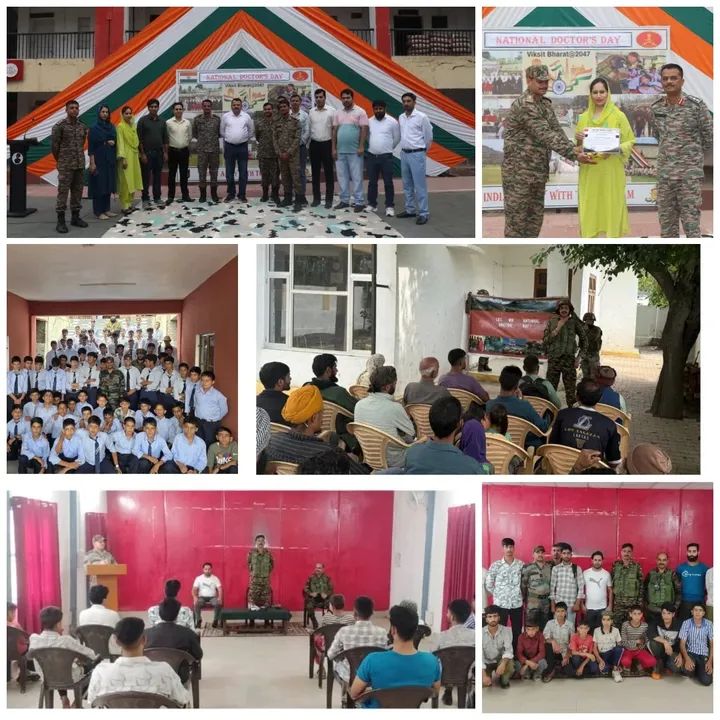 ZoyaAliKh's tweet image. 𝐒𝐞𝐫𝐯𝐢𝐜𝐞, 𝐃𝐞𝐝𝐢𝐜𝐚𝐭𝐢𝐨𝐧 &amp;amp; 𝐇𝐨𝐧𝐨𝐮𝐫: 𝐈𝐧𝐝𝐢𝐚𝐧 𝐀𝐫𝐦𝐲 𝐒𝐚𝐥𝐮𝐭𝐞𝐬 𝐭𝐡𝐞 𝐑𝐞𝐚𝐥 𝐇𝐞𝐫𝐨𝐞𝐬 𝐨𝐧 𝐃𝐨𝐜𝐭𝐨𝐫𝐬’ 𝐃𝐚𝐲
#ProgressingJk #Nashamuktjk     #VeeronkiBhoomi #Badltajk  #Agniveer #agnipathscheme