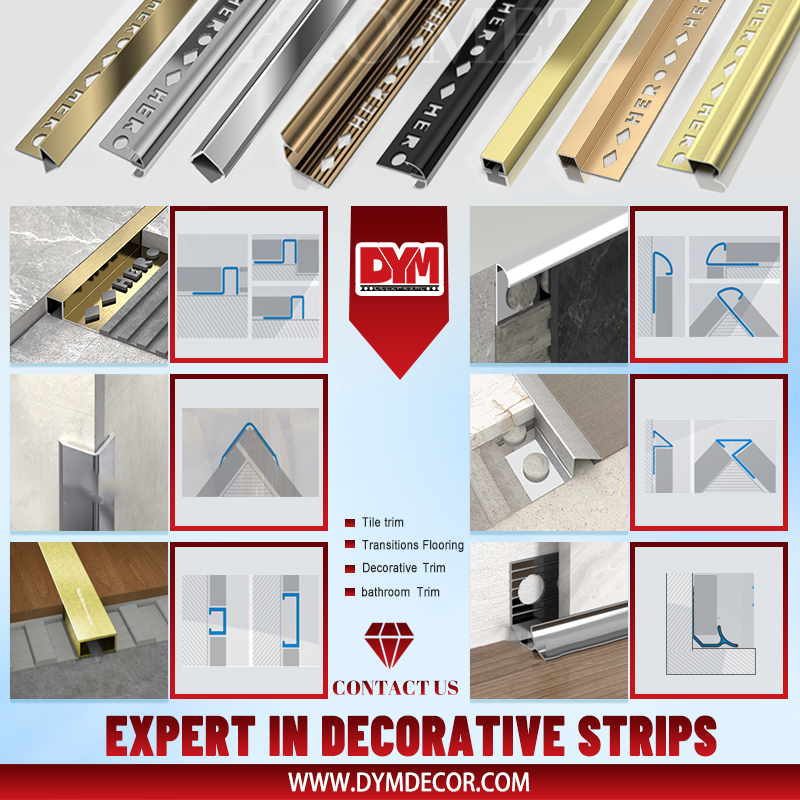 DYM DECOR tile trim tweet media