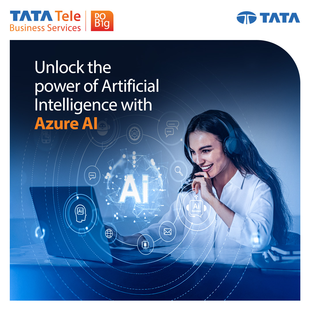 TataTeleBiz's tweet photo. Curious how AI can transform your business?

Learn how Azure AI is powering innovation and unlocking growth - https://t.co/eUJFGth8PK

#TimetoDoBig #Azure #AI https://t.co/m2VgPXGOYq
