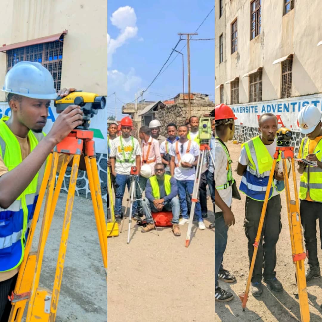 actuplusRdcnet's tweet photo. 🔧📐#ISTAGO;Là où les ingénieurs de demain prennent vie sur le terrain !
Entre #topographie, #laboratoire et rigueur pro, les étudiants #bâtissent l’avenir avec foi, compétence et impact.
#ISTAGO #GénieCivil #FormationTechnique @Presidence_RDC @Senat @FifiMasukaSaini @IfokuMarijo https://t.co/wMluYXXijf