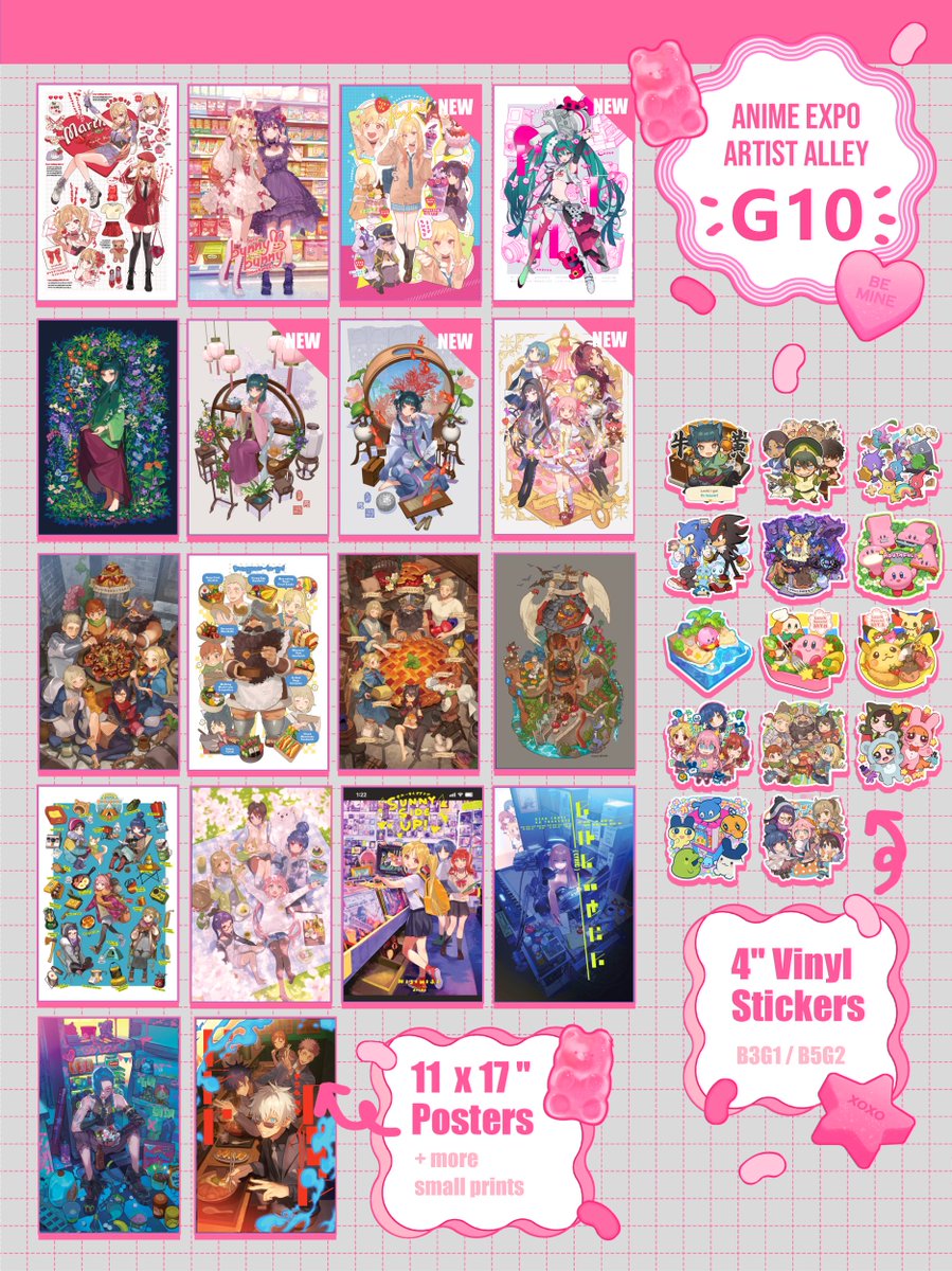 🩷see you good folks real soon 🩷
#AX2025ArtistAlley #AXArtistAlley2025