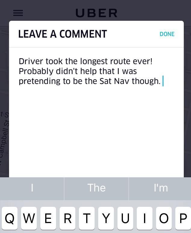 LostVoiceGuy's tweet image. No wonder my Uber rating is so low…
To be fair, I was pretending to be the Sat Nav.
“Recalculating… ya muppet.” 🧭🚗
#UberFails #DisabilityHumour #SatNavChaos #ComedyLife
