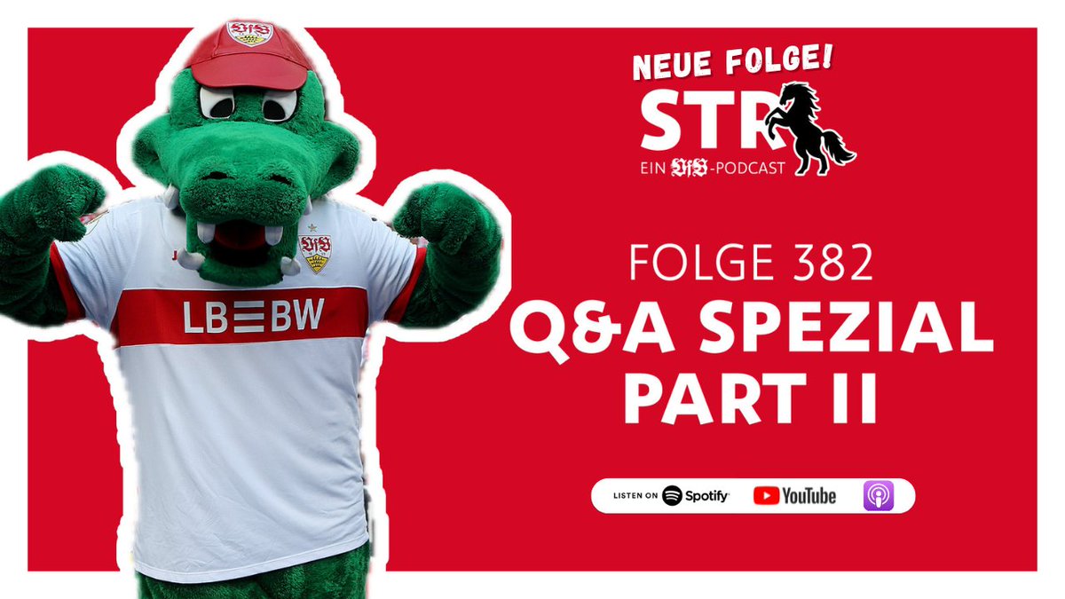 Folge 382 - Q&amp;A Spezial - Part II

Die neue Episode findet ihr auf:
YouTube: youtu.be/QD1LdZt4m64
Spotify: open.spotify.com/episode/1SLFEl…
Apple Podcast: podcasts.apple.com/de/podcast/fol…

und auf allen anderen Podcast-Plattformen.
Viel Spaß beim Hören
#VfB