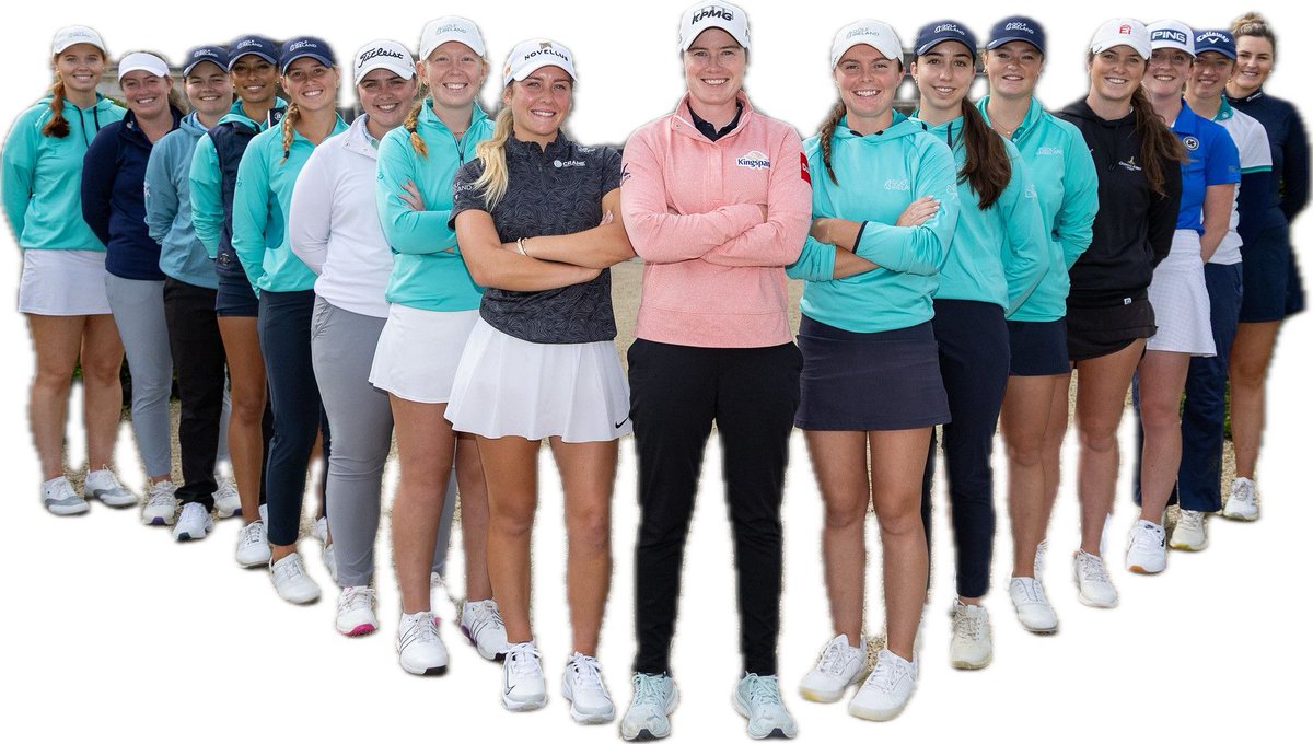 Great to see 16 Irish girls playing in the KPMG Women’s Irish Open this week at Carton House.