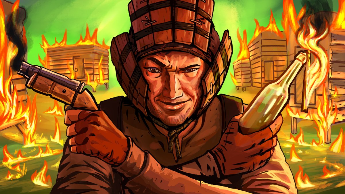 Your base? My BBQ place... 🔥 #rust