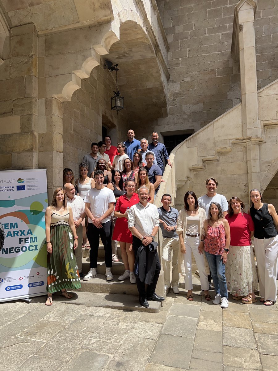 galopcci's tweet photo. 🚀 L’Accélérateur Transfrontalier GALOP s’achève après avoir accompagné 15 startups entre France, Andorre et Catalogne!
📈 Formations, mentorat, réseautage et durabilité au cœur du projet.
#GALOP #Startups #Pyrénées #Innovation #ODD https://t.co/NT7zeNJi7D