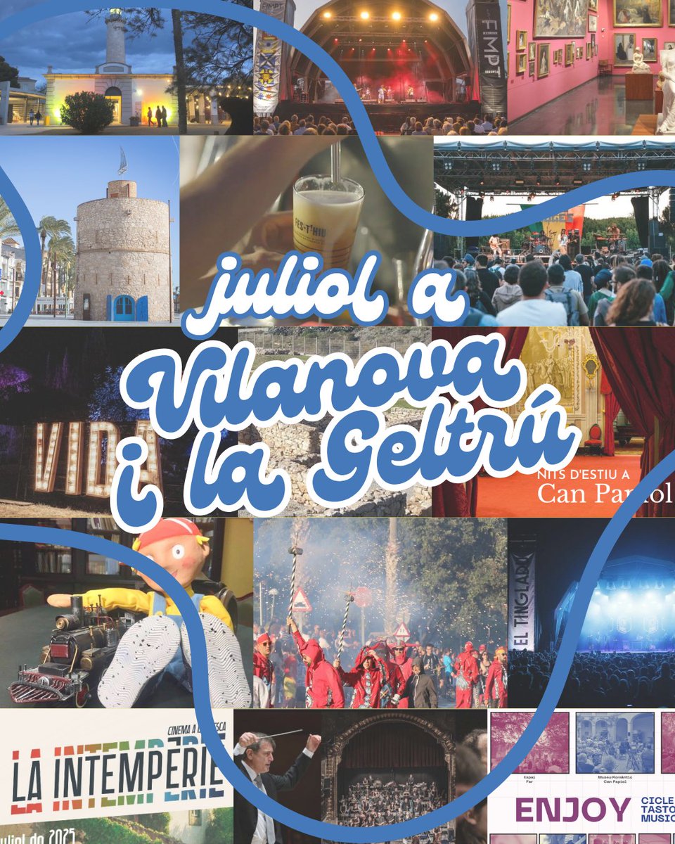 🎉 Amb la Festa Major a tocar i la presentació del seu programa el divendres 5, l’agenda de juliol arriba carregada de plans per a tos els públics! 

✨Descobreix tota la programació a vilanovaturisme.cat/agenda/ i no et perdis res!

#VilanovaTurisme #Agenda #Estiu2025 #VisitVilanova