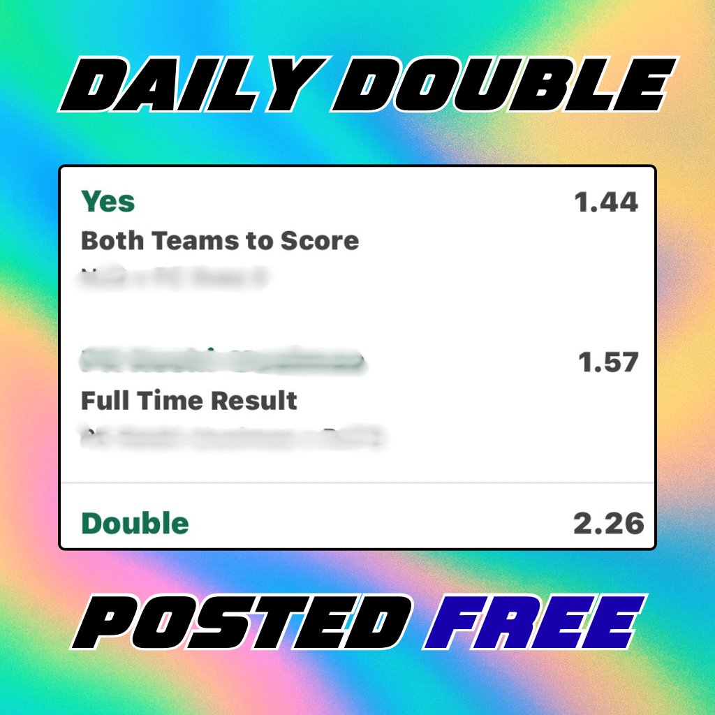 LightningTipss's tweet image. ☀️ 𝗚𝗢𝗢𝗗 𝗠𝗢𝗥𝗡𝗜𝗡𝗚, 𝗪𝗜𝗡𝗡𝗘𝗥𝗦!
𝗧𝗼𝗱𝗮𝘆’𝘀 𝗗𝗢𝗨𝗕𝗟𝗘 𝗢𝗙 𝗧𝗛𝗘 𝗗𝗔𝗬 𝗶𝘀 𝗟𝗜𝗩𝗘 🔥
𝗣𝗼𝘀𝘁𝗲𝗱 𝗶𝗻 𝗼𝘂𝗿 𝗙𝗥𝗘𝗘 𝗧𝗲𝗹𝗲𝗴𝗿𝗮𝗺 𝗚𝗿𝗼𝘂𝗽 🎯
𝗢𝗻𝗹𝘆 𝟱 𝗦𝗣𝗔𝗖𝗘𝗦 𝗢𝗣𝗘𝗡 – 𝗙𝗶𝗿𝘀𝘁 𝗰𝗼𝗺𝗲, 𝗳𝗶𝗿𝘀𝘁 𝘀𝗲𝗿𝘃𝗲𝗱!
𝗗𝗼𝗻’𝘁 𝗺𝗶𝘀𝘀 𝗼𝘂𝘁…