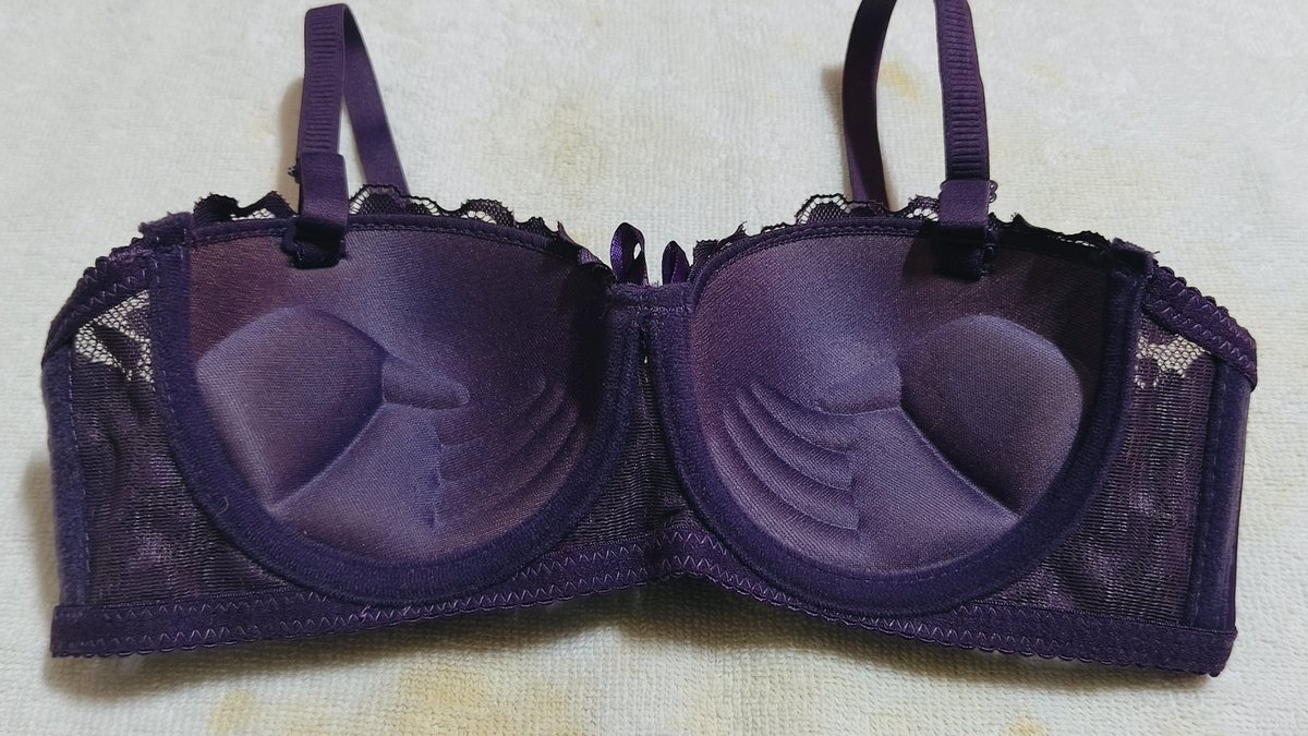 ⏩Next, purple bra 💦