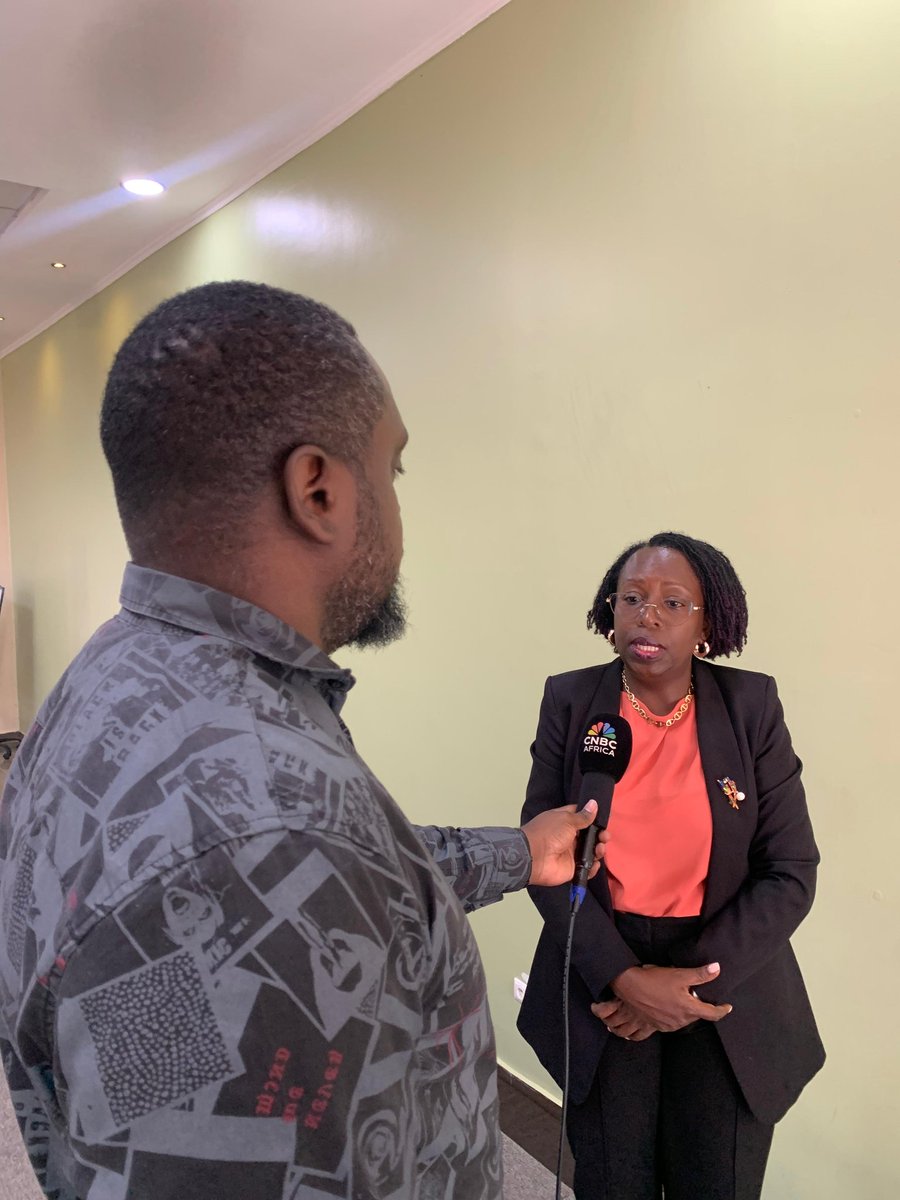 Our CEO Dr. Birungi Korutaro engaging @CNBCAfrica's <a href="/AginaAby/">Aby</a> on the sidelines of the #KTMediaRoundtabe in Kigali, Rwanda last week.
#SustainableAgriculture 
#KTAt20
