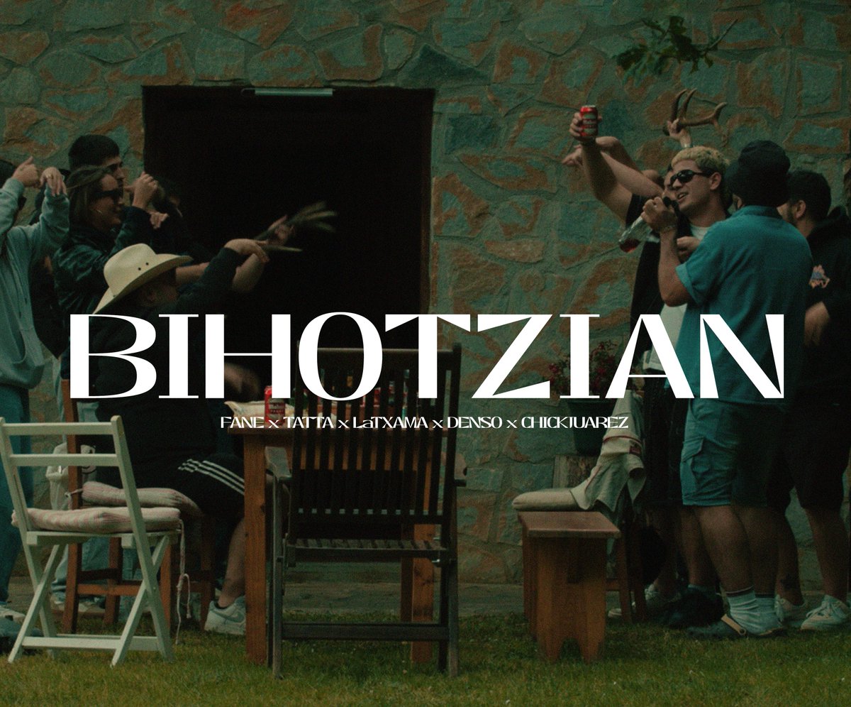 Fane, La Txama eta Tattak 'Bihotzian' kantua kaleratu dabe: bizkaie.biz/1751440640238

👉instagram.com/oihanuribarren/
👉instagram.com/latxama/
👉instagram.com/tatta.me/
👉instagram.com/denso.prod/
👉instagram.com/chickjuarez/
👉instagram.com/balaunka/