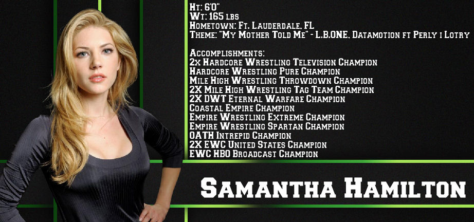 Wrestle League (@wrestleleague1) on Twitter photo We.. collective gave this one an "oh crap"
The "Titaness" has arrived!
Welcome to the League <a href="/TitanessSam/">Samantha 'Titaness' Hamilton</a> ! We.. collective gave this one an "oh crap"
The "Titaness" has arrived!
Welcome to the League <a href="/TitanessSam/">Samantha 'Titaness' Hamilton</a> !