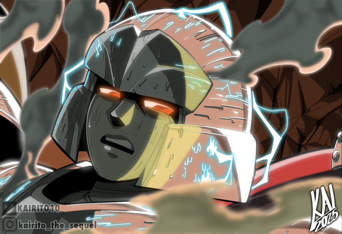 Young Megatronus. Teaser for my short comic. Hope I finish it this weekend. How this comic does will determine whether I keep doing stuff like this or not.