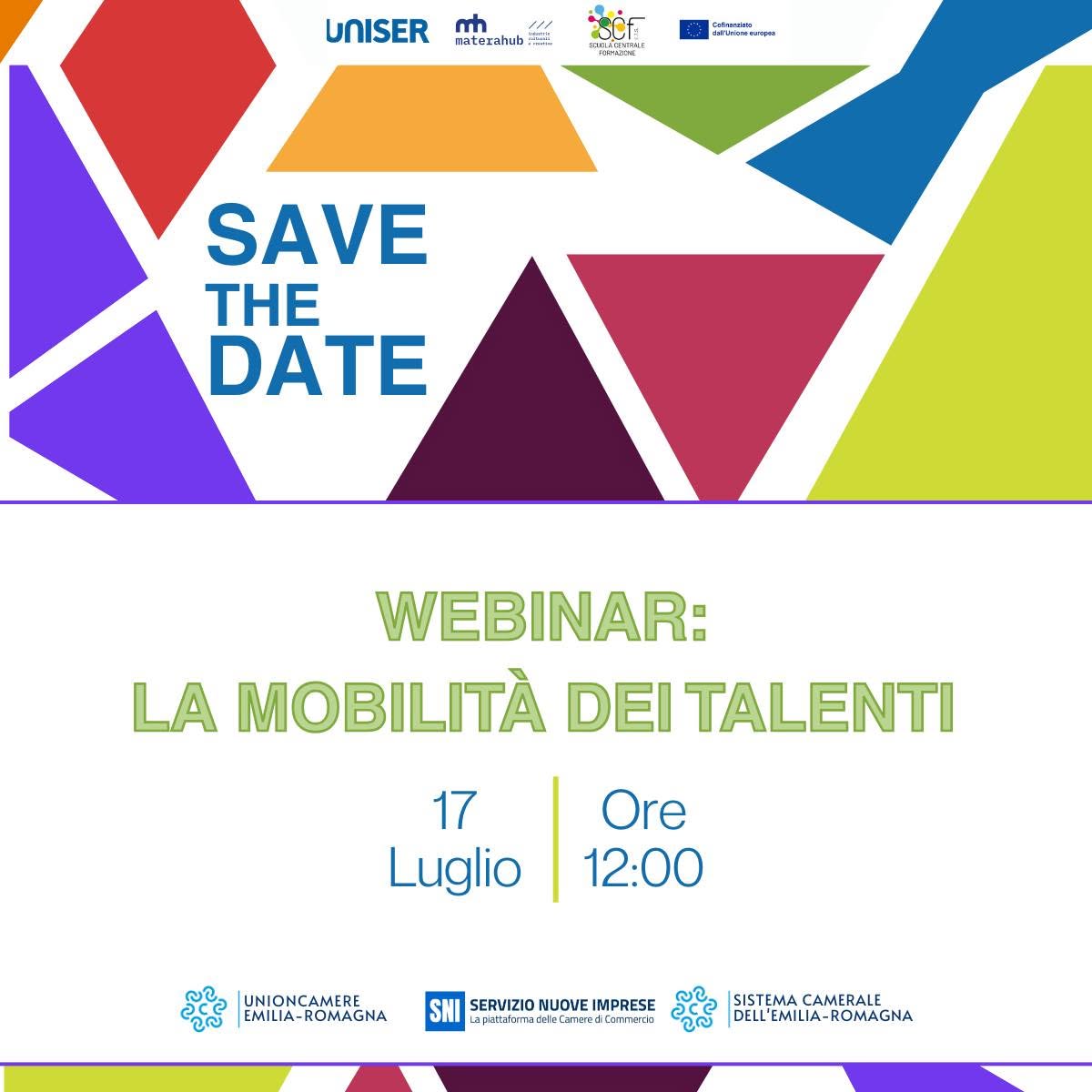 SAVE THE DATE: 17 LUGLIO 2025!
Formazione, innovazione e supporto per l'avvio d'impresa ti aspettano. Un'occasione per chi vuole crescere e fare la differenza. #SNI #FareImpresa
Info e registrazione qui: shorturl.at/RwE61