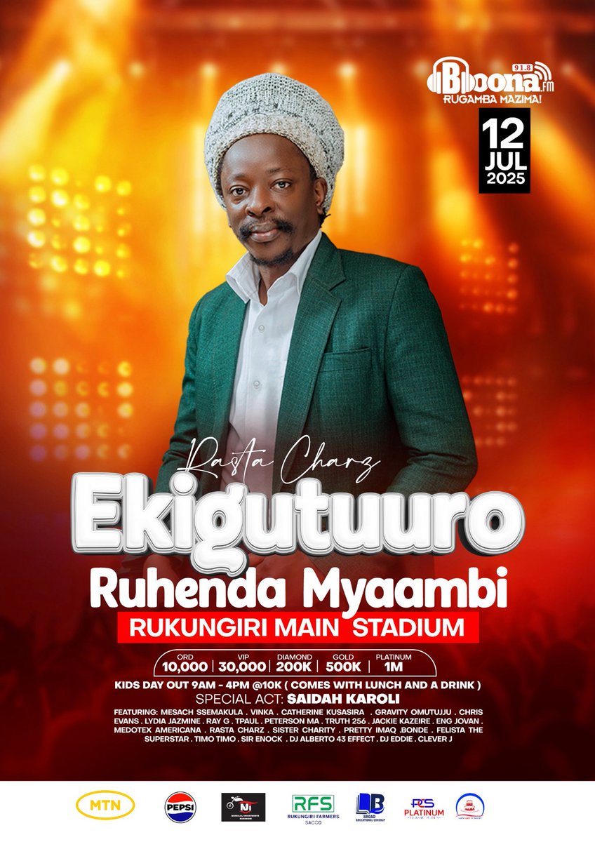 The legend, we dance paka kuwurila bubi. #EkigutuuroKyaBoonafm25.