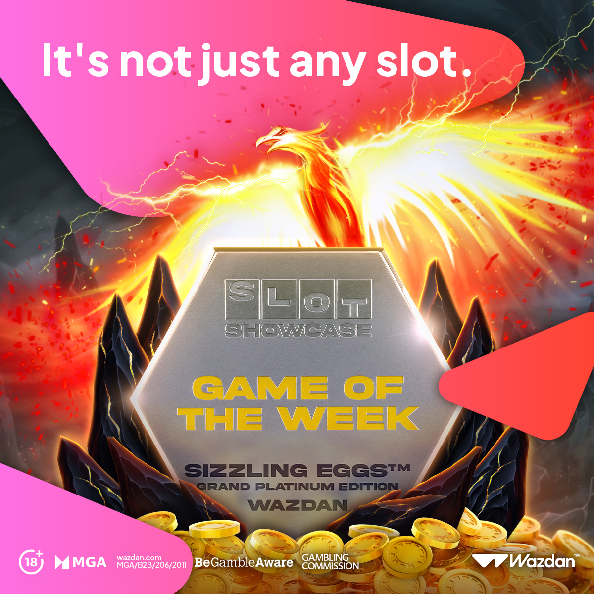 Wazdan (@wazdangames) on Twitter photo Sizzling Eggs™ Grand Platinum Edition is the Game of the Week, as chosen by <a href="/SlotShowcase/">Slot Showcase</a>.
Try it and you will see what all the fuss is about.
+18 | Play responsibly
#Wazdan #OnlineGaining #GameOfTheWeek Sizzling Eggs™ Grand Platinum Edition is the Game of the Week, as chosen by <a href="/SlotShowcase/">Slot Showcase</a>.
Try it and you will see what all the fuss is about.
+18 | Play responsibly
#Wazdan #OnlineGaining #GameOfTheWeek