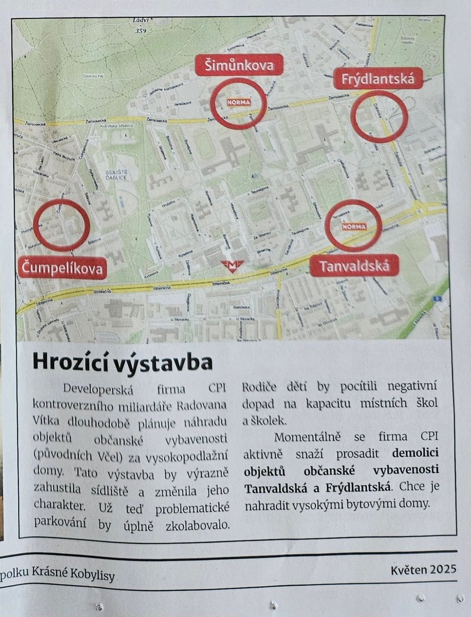 HROZÍCÍ VÝSTAVBA

No to by tak ještě scházelo, aby se v ČR stavělo. 😬