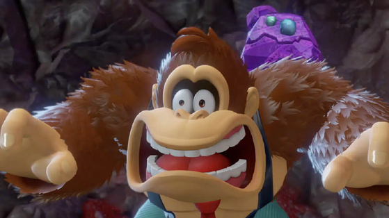 PlaidStation's tweet photo. 🚨BANGER ALERT🚨

Nintendo a confirmé que l'équipe derrière #DonkeyKongBananza est bien la même que celle qui a réalisé #SuperMarioOdyssey 😱
Source➡️https://t.co/cL3yjME8ya

C'est peut-être ce qui va me faire craquer pour la Switch 2... https://t.co/EZmD4Aw46D