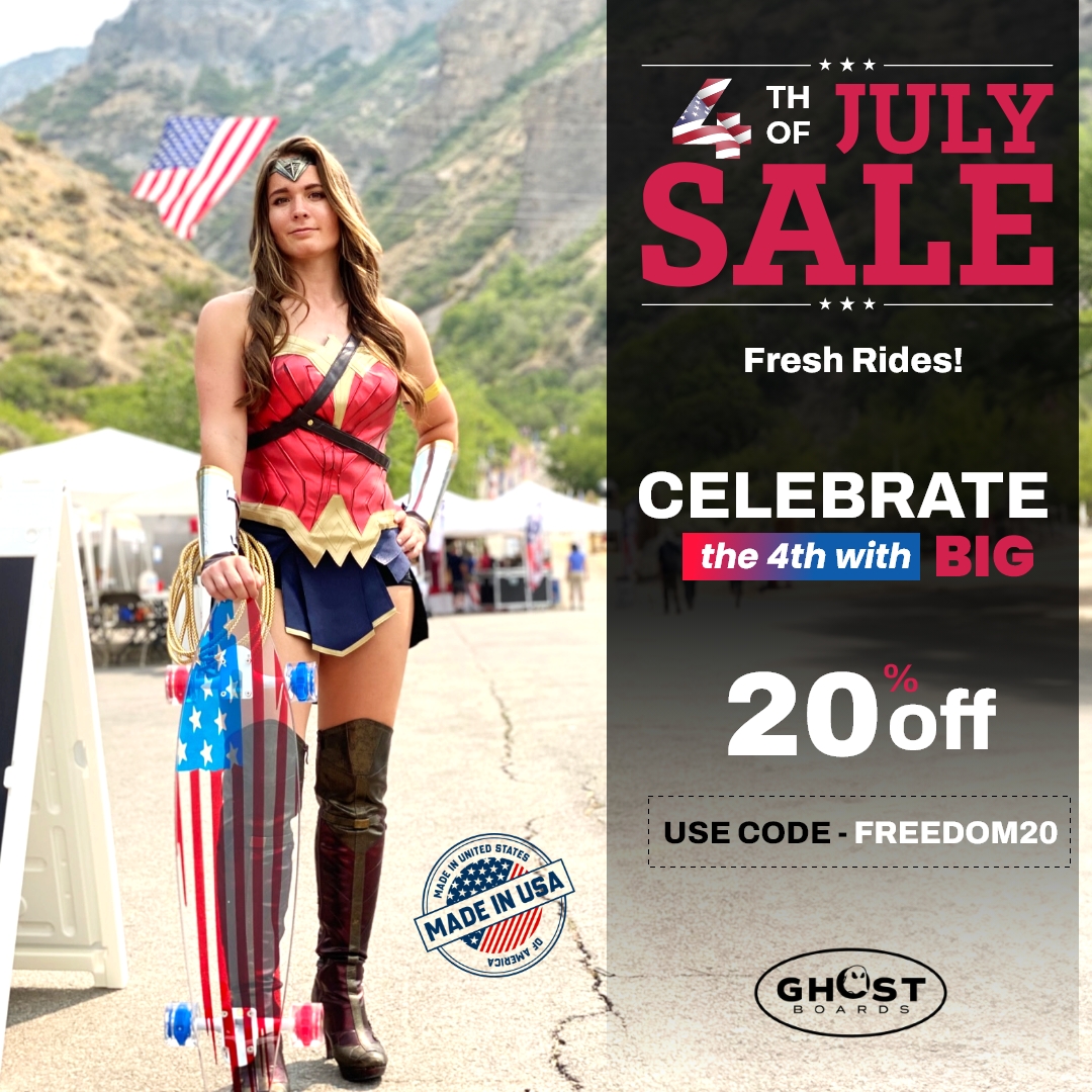 GhostLongBoard's tweet photo. Hurry Up! Limited Time Offer!
Celebrate Independence Week SALE with flat 20% OFF on everything!
Sale Dates: June 30 - July 6

New boards, fresh vibes, and epic summer adventures await! 📷📷
Shop now: https://t.co/dXHntgh9rn
#4thofjulysale #ghostboards #IndependenceDaySale https://t.co/CwK0lbtFkg
