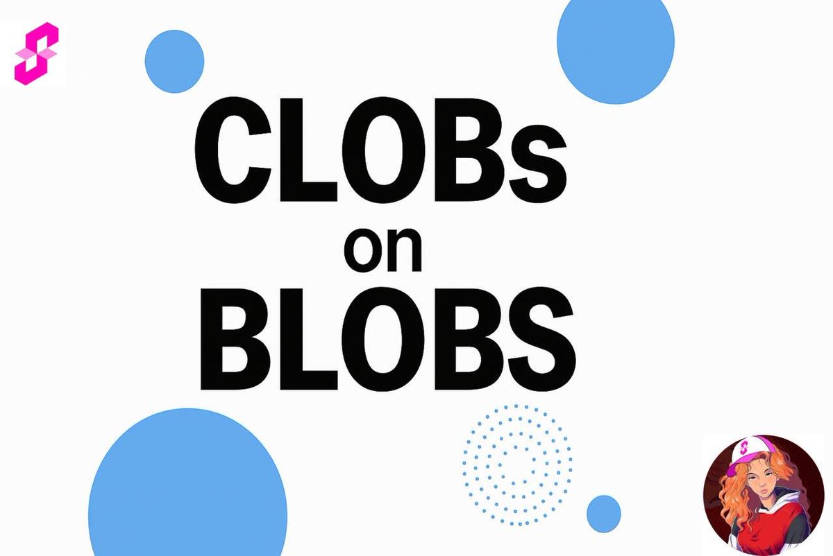 Staceomi's tweet image. How CLOBs on Blobs and ZK Proofs Are Rewiring DeFi Trading.
While crypto markets obsess over memecoins and flashy front ends, a quieter race is happening in the shadows: who can build the fastest, fairest, and most scalable trading infrastructure?
The answer lies at the…