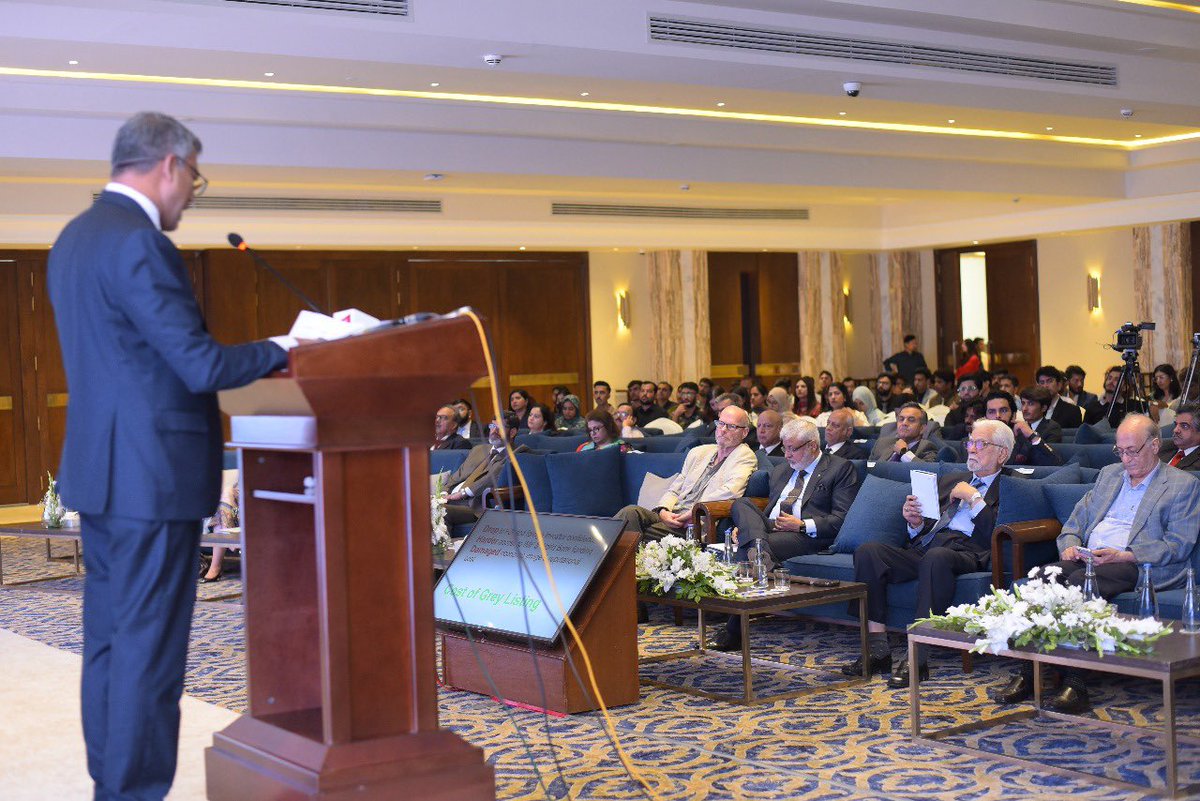 Islamabad Policy Research Institute (@ipri_pak) on Twitter photo Pakistan was officially removed from the FATF grey list in October 2022, despite disproportionate scrutiny on Pakistan.
Money laundering and terror financing is not just a compliance issue, it is a development risk.
Chair Economic Security, Dr. Aneel Salman <a href="/SalmanAneel/">Dr Aneel Salman</a> Pakistan was officially removed from the FATF grey list in October 2022, despite disproportionate scrutiny on Pakistan.
Money laundering and terror financing is not just a compliance issue, it is a development risk.
Chair Economic Security, Dr. Aneel Salman <a href="/SalmanAneel/">Dr Aneel Salman</a>
