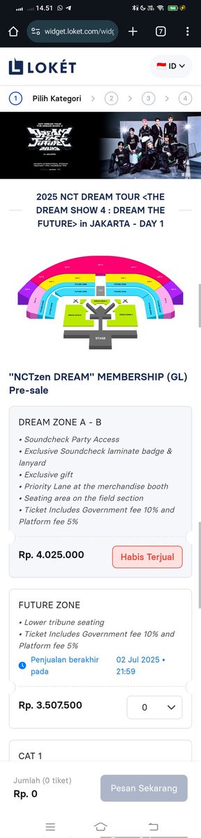 ada yang mau dibantu? aku uda masuk antrian 

thedreamshow4 tds4