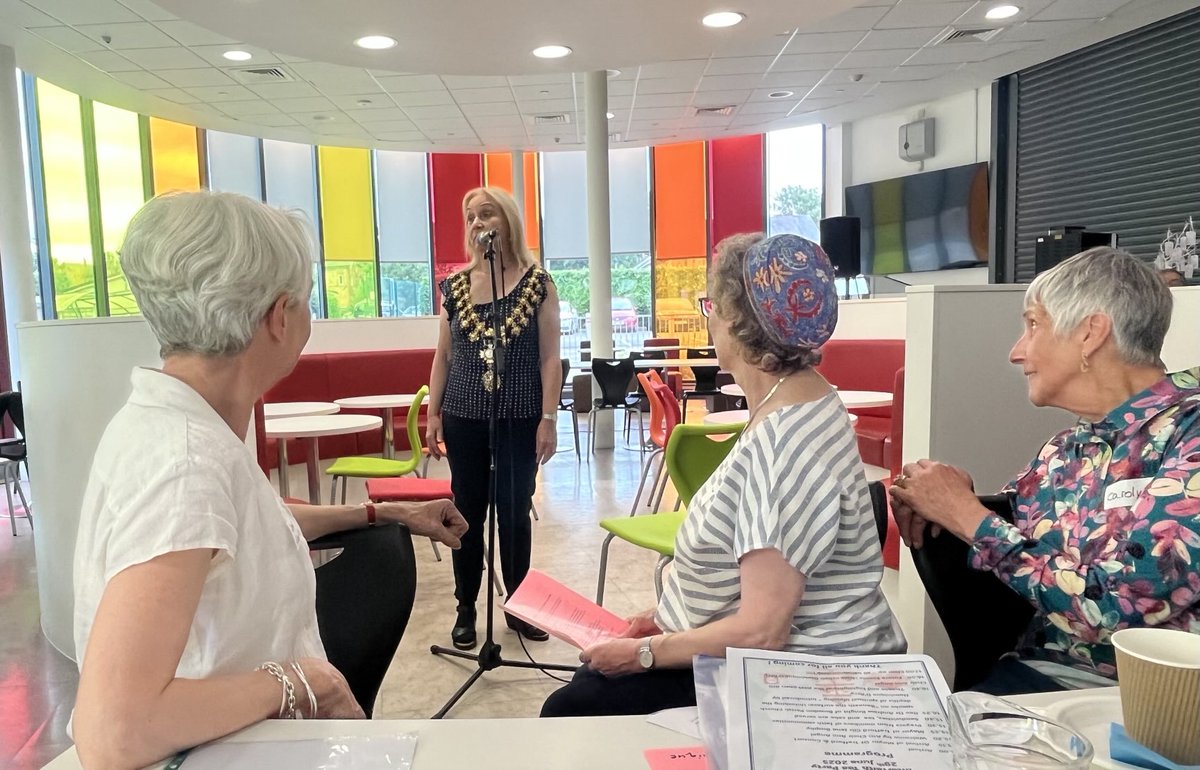 Jane_Brophy's tweet image. I met many lovely people at the Altrincham Interfaith Groups Annual Afternoon Tea. It was a special afternoon of people of different faiths coming together to share food, grace and blessings. Thank you for inviting me.