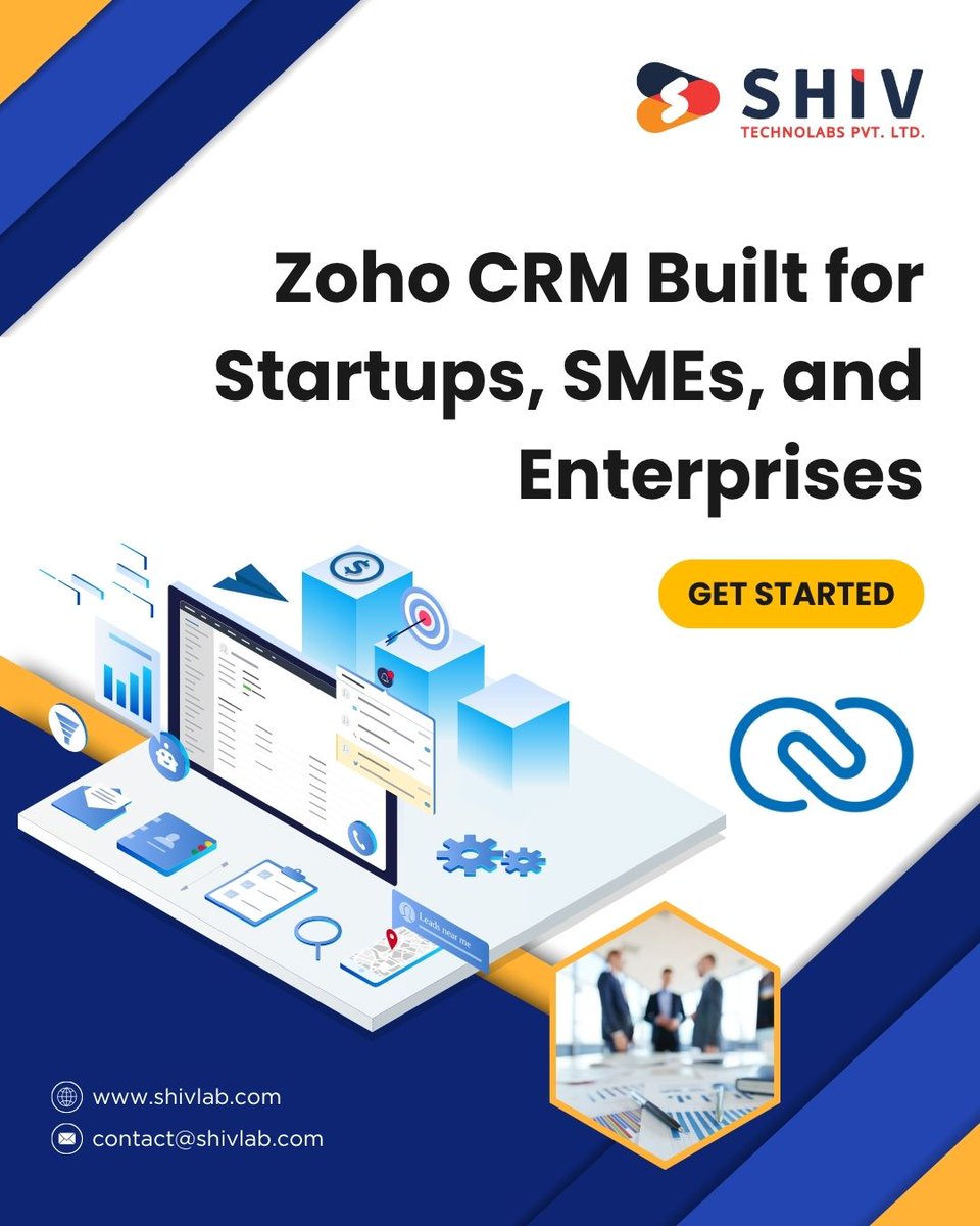 📊 𝐋𝐨𝐨𝐤𝐢𝐧𝐠 𝐟𝐨𝐫 𝐚 𝐬𝐦𝐚𝐫𝐭𝐞𝐫 𝐰𝐚𝐲 𝐭𝐨 𝐦𝐚𝐧𝐚𝐠𝐞 𝐥𝐞𝐚𝐝𝐬, 𝐬𝐚𝐥𝐞𝐬, 𝐚𝐧𝐝 𝐜𝐮𝐬𝐭𝐨𝐦𝐞𝐫 𝐝𝐚𝐭𝐚?

At Shiv Technolabs, we build customized Zoho CRM solutions. 📈

🌐 shivlab.com/zoho-customiza…

#shivtechnolabs #businessautomation #knightcoders
