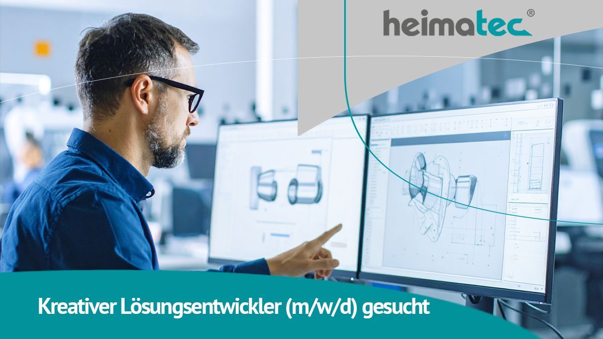 𝐉𝐞𝐭𝐳𝐭 𝐊𝐨𝐧𝐬𝐭𝐫𝐮𝐤𝐭𝐞𝐮𝐫 (𝐦/𝐰/𝐝) 𝐛𝐞𝐢 𝐡𝐞𝐢𝐦𝐚𝐭𝐞𝐜 𝐰𝐞𝐫𝐝𝐞𝐧!
Gestalte mit uns die Zukunft – von der 1. Idee bis zum zufriedenen Kunden! 🚀
Du willst innovative Projekte begleiten, eigenständig Lösungen entwickeln?
Jetzt bewerben! 
heimatec.com/stellenangebote