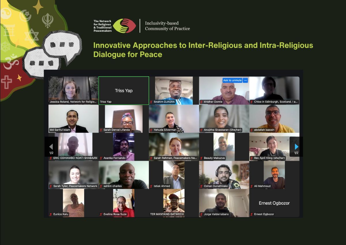 peacemakersnetw's tweet image. &quot;Inter-religious dialogue as an ongoing commitment is a vital project, not just as a theological exercise, but a way to build collaboration.&quot; –Dr. Angeliki Ziaka

Learn from Network members and partners who shared benefits and challenges that foster meaningful communication with…