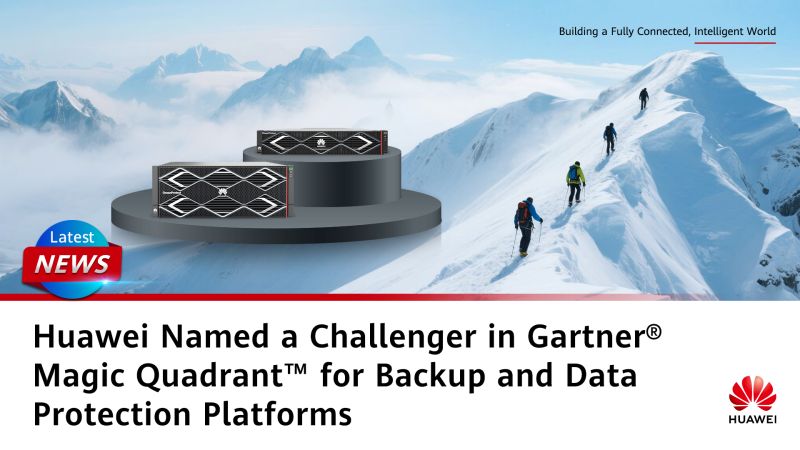 TOP AKTUELL: #Huawei wurde zum Challenger im 2025 Gartner® Magic Quadrant™ for Backup and Data Protection Platforms ernannt!
Vom Ransomware-Schutz bis zu effizientem Backup und schneller Wiederherstellung - Datenschutz mit #OceanProtect überwindet IT-Risiken mit Schnelligkeit