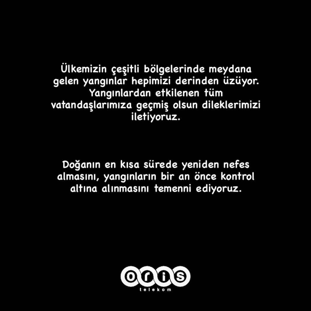 Yangınlardan etkilenen tüm vatandaşlarımıza geçmiş olsun dileklerimizi iletiyor, yangınların en kısa sürede kontrol altına alınmasını temenni ediyoruz.