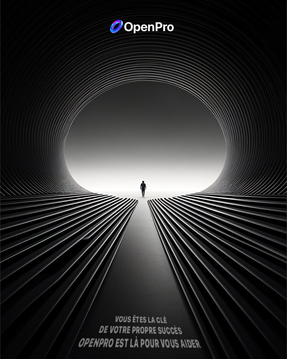 OpenPro_'s tweet image. 🌟 Vous êtes la clé de votre propre succès.
Chez OpenPro, on est là pour vous aider à ouvrir toutes les portes 🚀🔑

✨ Avancez, grandissez, réussissez — ensemble.
#OpenPro #Réussite #Motivation #Ambition #FuturPro