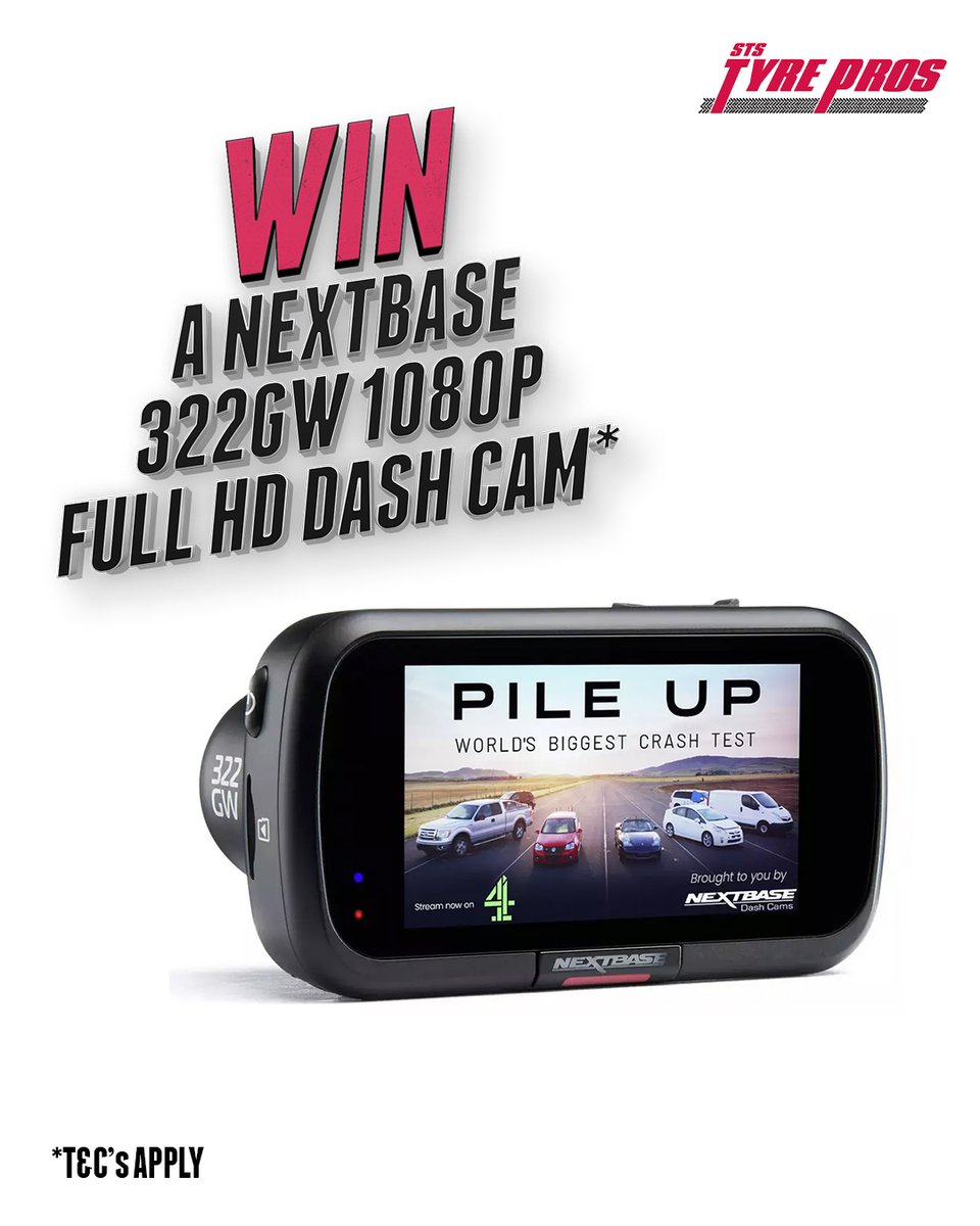 🎉GIVEAWAY TIME!🎉

Want to make your car journeys safer &amp; capture the road in crystal-clear HD? We’re giving away a Nextbase Dash Cam 222 - the perfect gadget while driving!🚗💥

✨To enter:
🚘Comment what you love MOST about your car!

🔗T&amp;Cs - tyrepros.co.uk/about-us/terms…