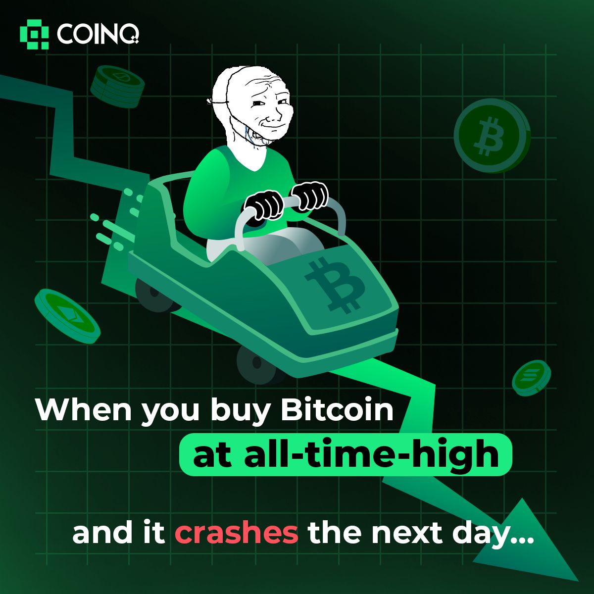 💀 POV: You finally buy Bitcoin at $109K… and the market dumps the next day. 😂 

You told yourself “I’ll wait for the dip”… but FOMO kicked in...... 📉😭 

Tag a friend who ALWAYS buys at the peak! 👇😂 

#BitcoinATH #CryptoFOMO #BuyHighSellLow #HODLOrRekt #CryptoMeme