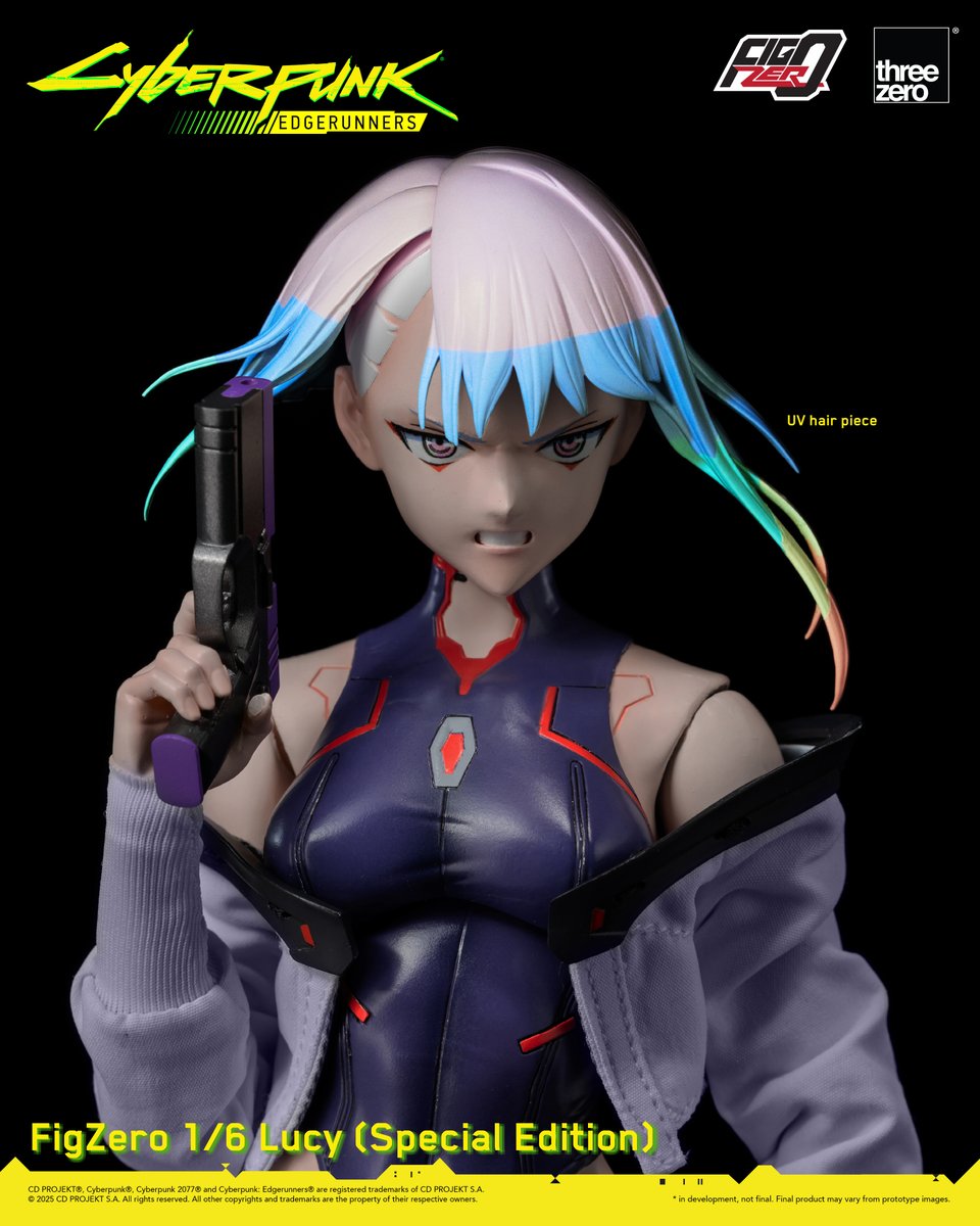 【Pre-order the FigZero 1/6 Lucy NOW!】

FigZero 1/6 Lucy (Standard Edition) and (Special Edition) are both available for pre-order at threezero Store, threezero Tmall, and selected distribution partners worldwide!

The FigZero 1/6 Lucy features a fabric Jacket with detailed