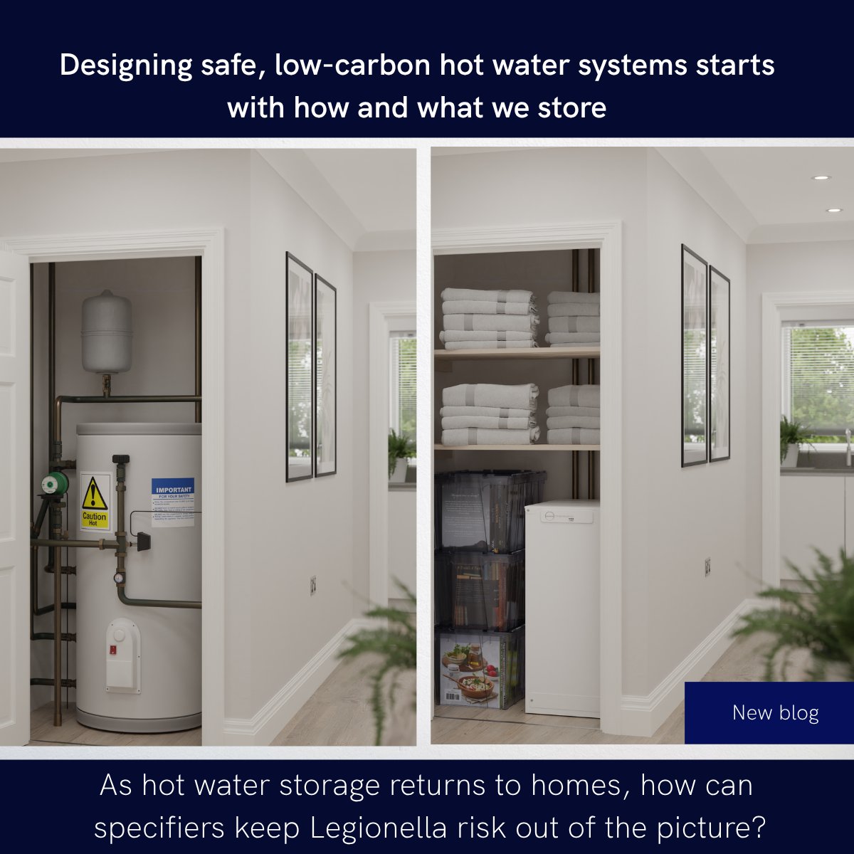 Hot water storage is back as we move away from combis, but so are compliance risks.

Thermino stores energy, not water. No stagnant water, no Legionella checks, no tanks to clean.

Safe, space-saving &amp; regulation-ready.
🔗 sunamp.com/blog/designing…