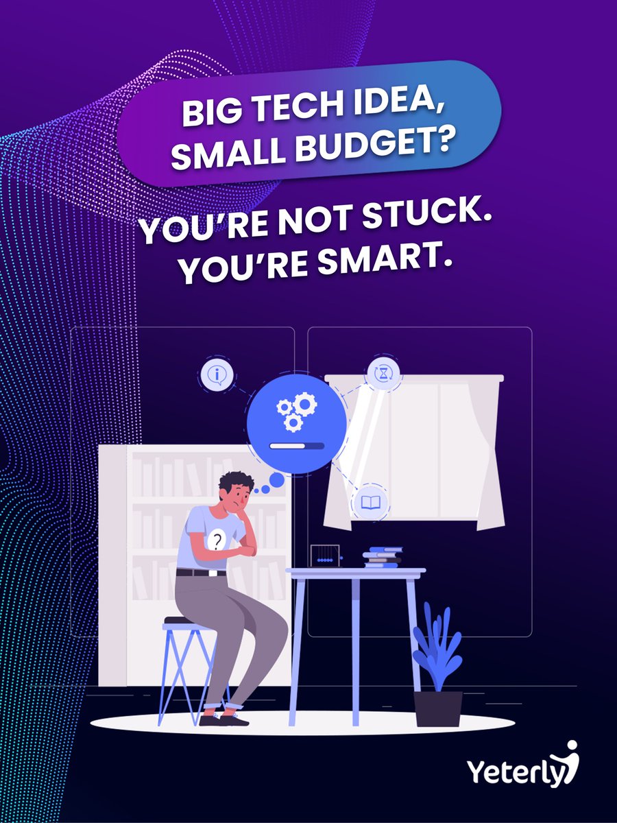YeterlyAI's tweet photo. 🚀 Have a Game-Changing Tech Idea But Limited Budget? Here’s the Smart Way to Launch.
Here’s how smart founders are validating big ideas with minimal risk:
✅ Convince your first client with a lean MVP
✅ Show a working PoC at sector-specific events to gather real-world feedback https://t.co/fxifQ1r0zg