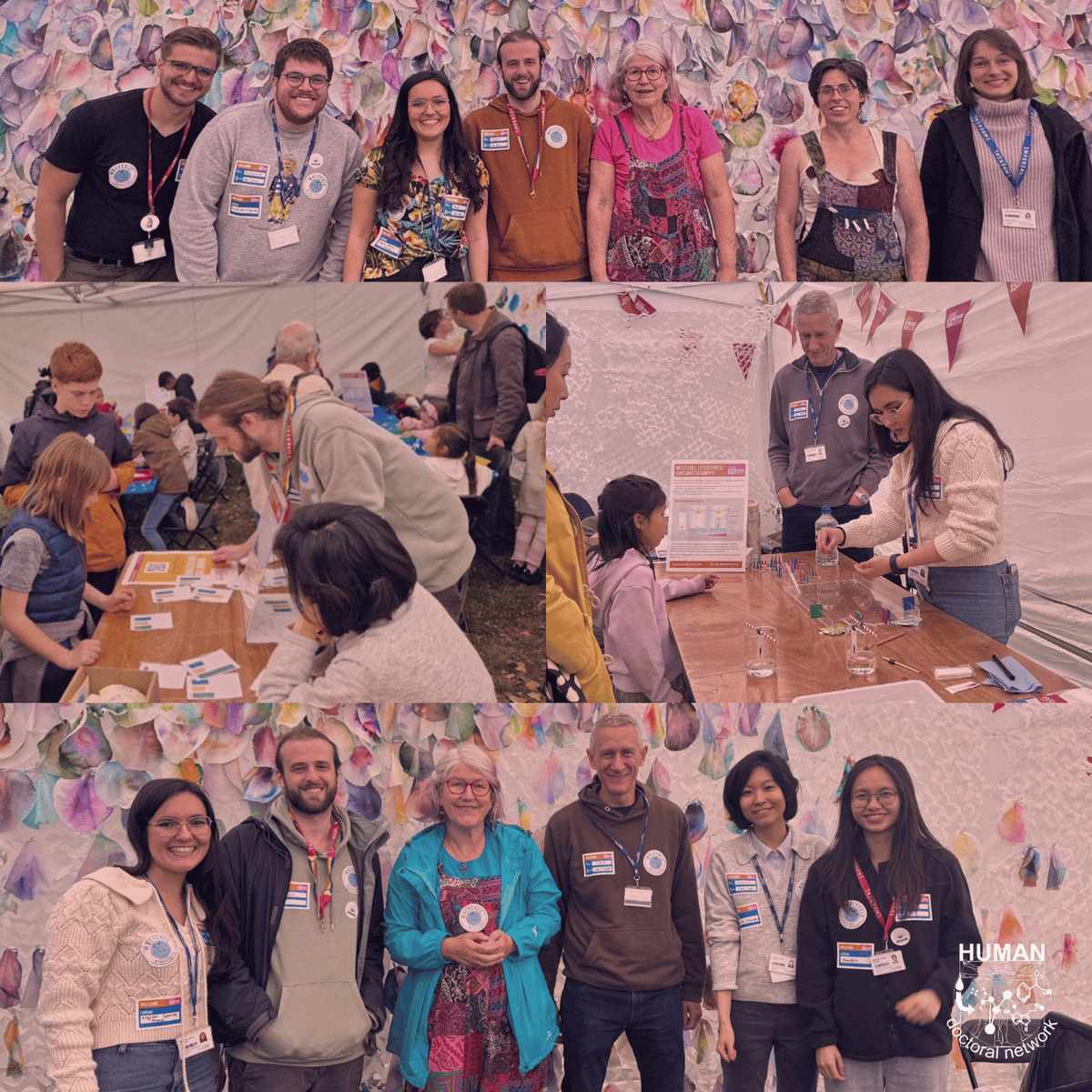 HUMAN Doctoral Network (@human_dn) on Twitter photo HUMAN at the Great Exhibition Road Festival 2025,
Our colleagues from the Imperial College London, Elizabeth Want, <a href="/tebbels/">Tim Ebbels</a> , and our DCs, Thomas Rix and <a href="/anasanlor99/">Ana Sánchez Lorenzo</a>, ran an exhibit called Molecule Detectives where participants created art using chromatography concepts! HUMAN at the Great Exhibition Road Festival 2025,
Our colleagues from the Imperial College London, Elizabeth Want, <a href="/tebbels/">Tim Ebbels</a> , and our DCs, Thomas Rix and <a href="/anasanlor99/">Ana Sánchez Lorenzo</a>, ran an exhibit called Molecule Detectives where participants created art using chromatography concepts!