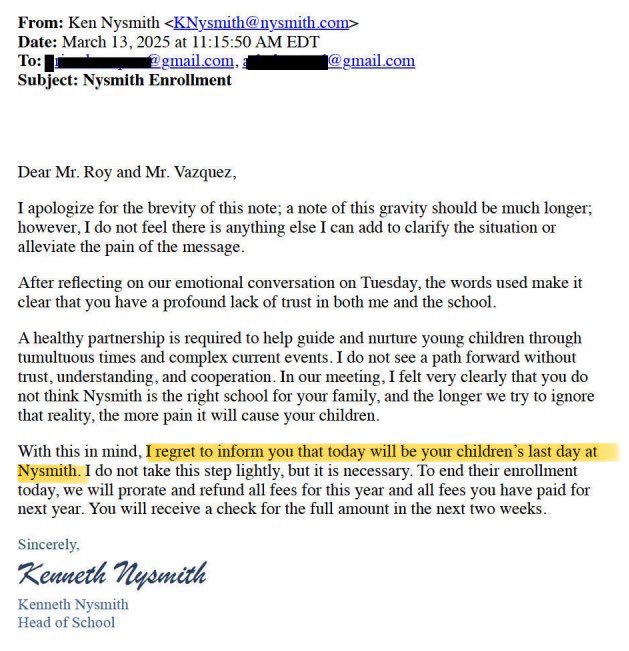 An 11-year-old Jewish girl was bullied, isolated, and ultimately expelled, along with her siblings, simply because they were Jewish.

It all began with a history assignment at the prestigious Nysmith School in Virginia. Students were asked to create a poster about major