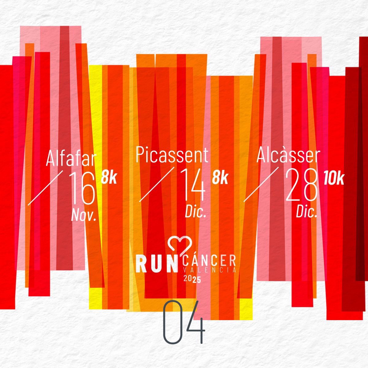 Aún nos quedan carreras para alcanzar la🏁 en #RunCáncer y ¡te necesitamos!

Echa un ojo a nuestro calendario de pruebas con carrera🏃🏽‍♀️, apúntalas en tu 📆 y no te las pierdas. Iremos abriendo inscripciones 📲 runcancer.com/carreras/

100% solidario • 100% investigación🔬